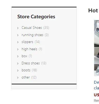 dhgate store categories