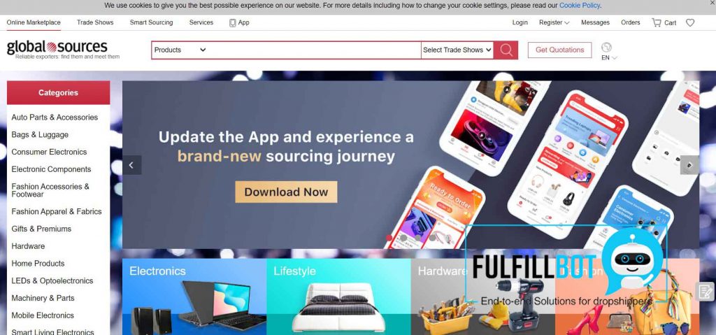 Principaux sites alternatifs comme DHgate pour le sourcing de produits