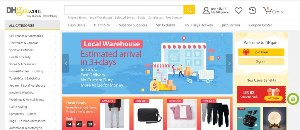 dhgate tiempo de envío