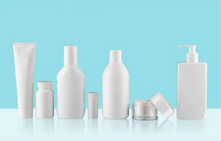 prodotto con etichetta bianca