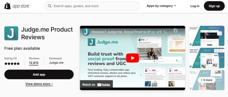 examen de l'application du juge