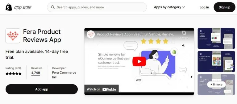 recensione dell'app fera