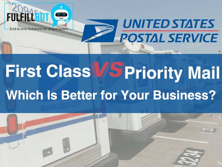 USPS First Class VS Priority Mail