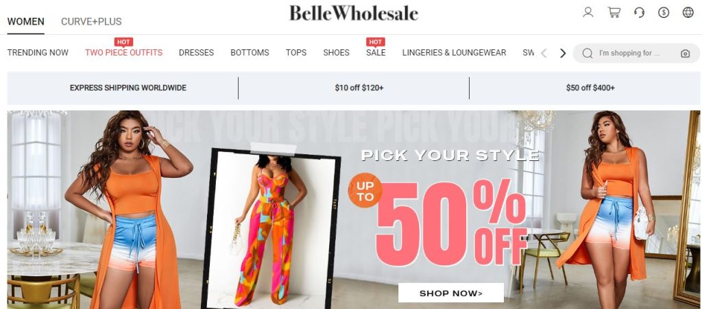 belle wholesale