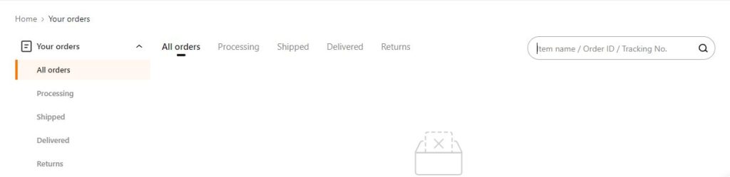 shipping status meaning