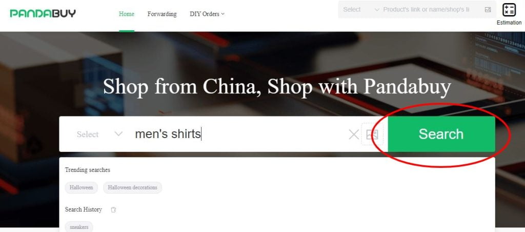 Recherche de produits