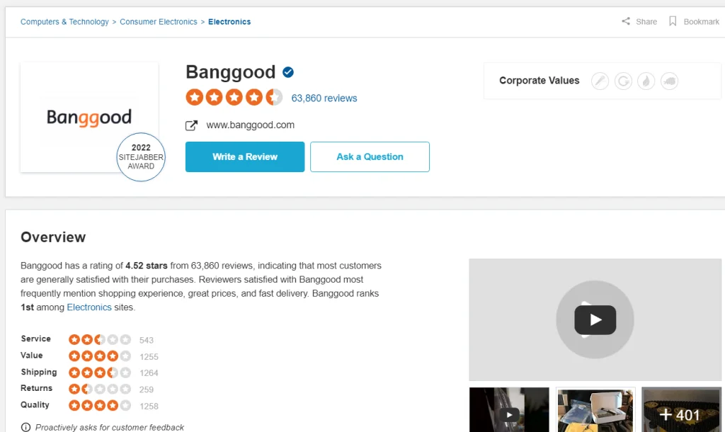 recensione banggood