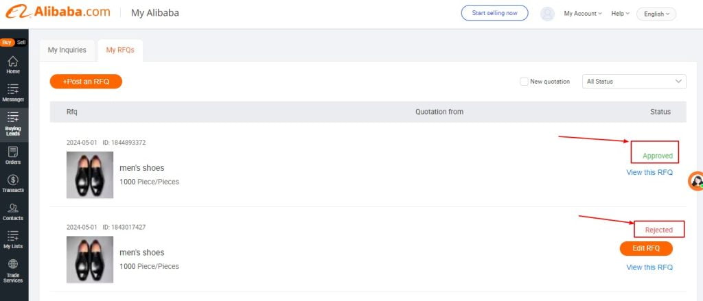 presentación de rfq