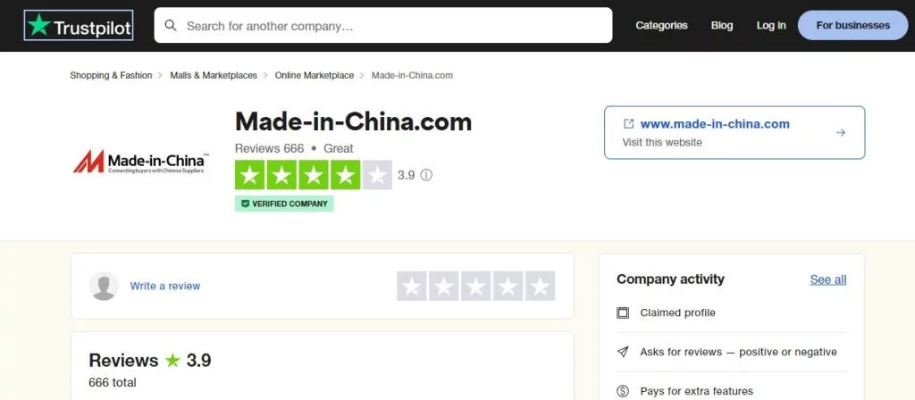 made in china trustpilot