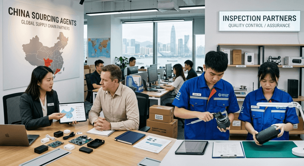 Agenti di approvvigionamento o partner di ispezione Agenti di approvvigionamento o partner di ispezione