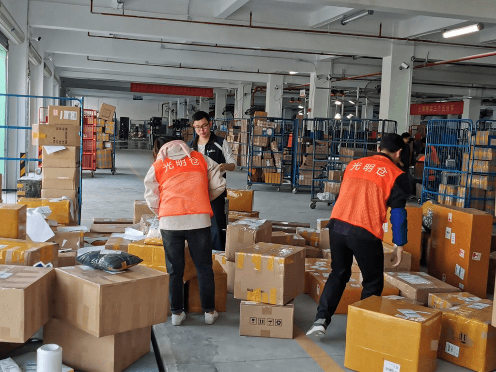 equipe de dropshipping