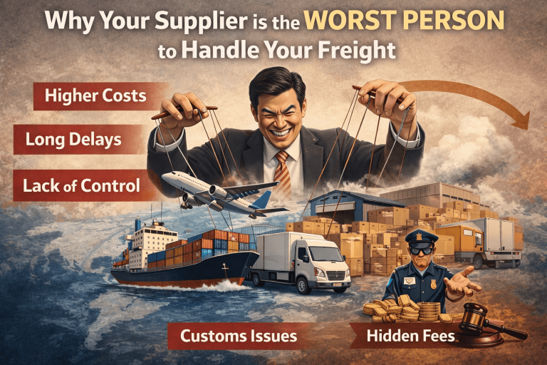 Por que seu fornecedor é a pior pessoa para lidar com sua carga?