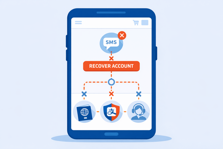 account Taobao bloccato