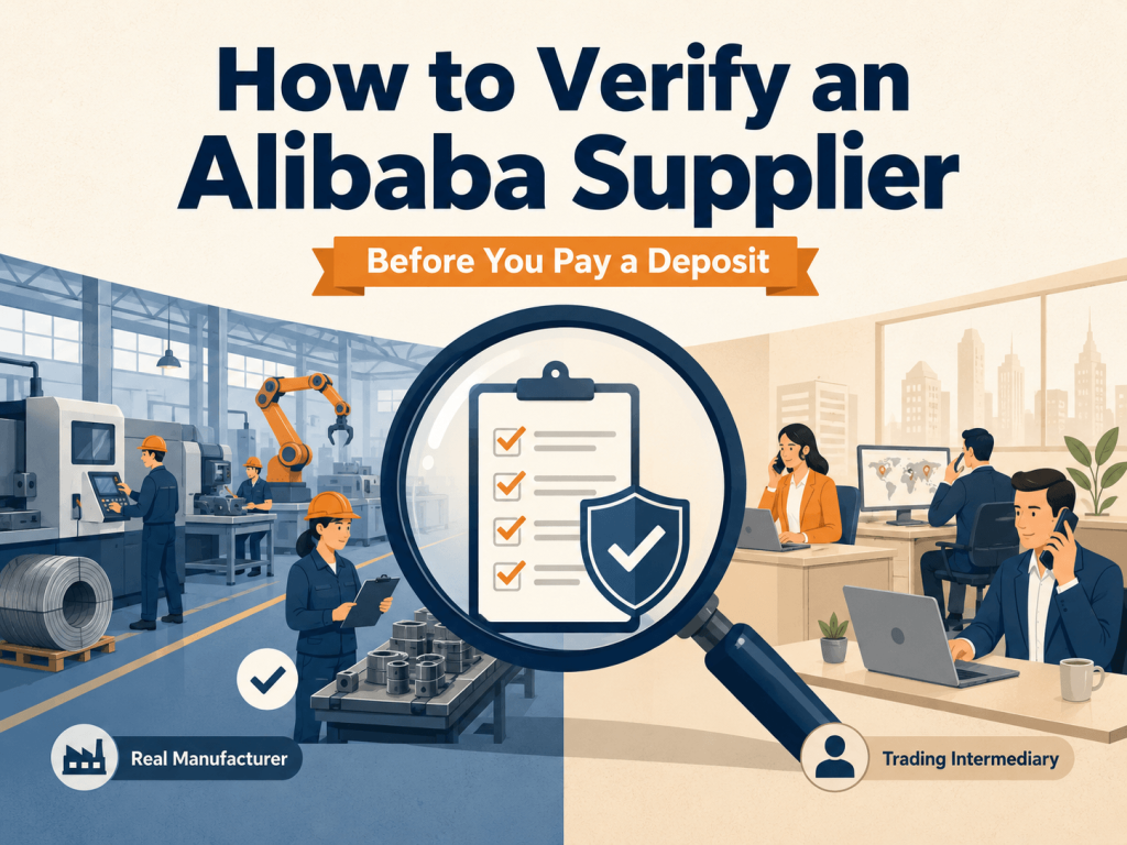 Comment vérifier un fournisseur Alibaba avant de verser un acompte Comment vérifier un fournisseur Alibaba