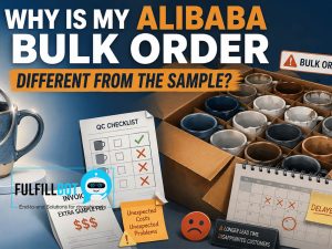 Pourquoi ma commande groupée Alibaba est-elle différente de l'échantillon ?