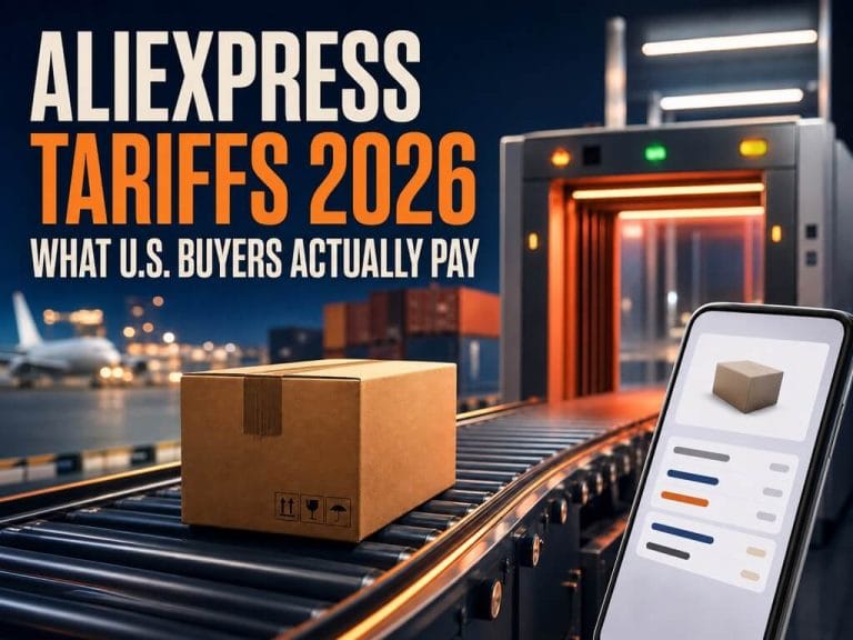 Tarifas de AliExpress para compradores estadounidenses en 2026